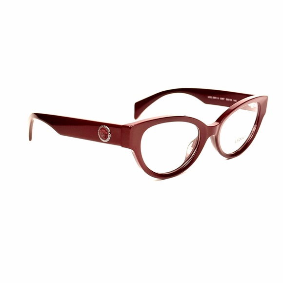 Versace Mod. 3361U 5487 Women's Bordeaux New Authentic 53mm Glasses NWT - Picture 4 of 7